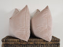 Plush Velvet Mushroom Colour cushion cover