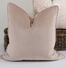Plush Velvet Mushroom Colour cushion cover